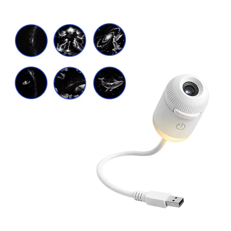 Galaxy Star Projector Background Atmosphere Light Bedroom