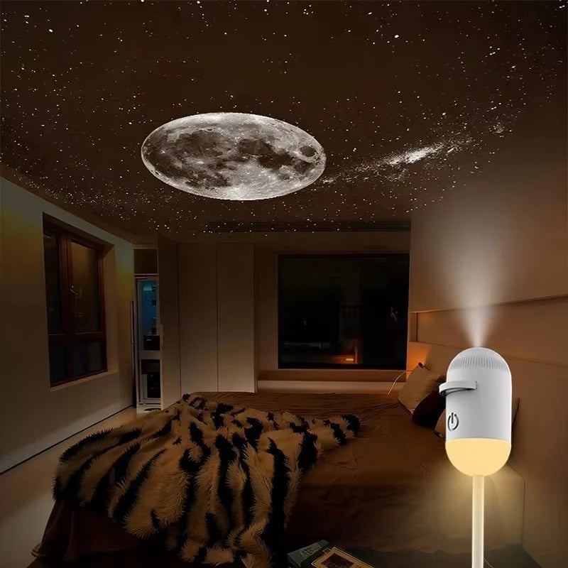 Galaxy Star Projector Background Atmosphere Light Bedroom