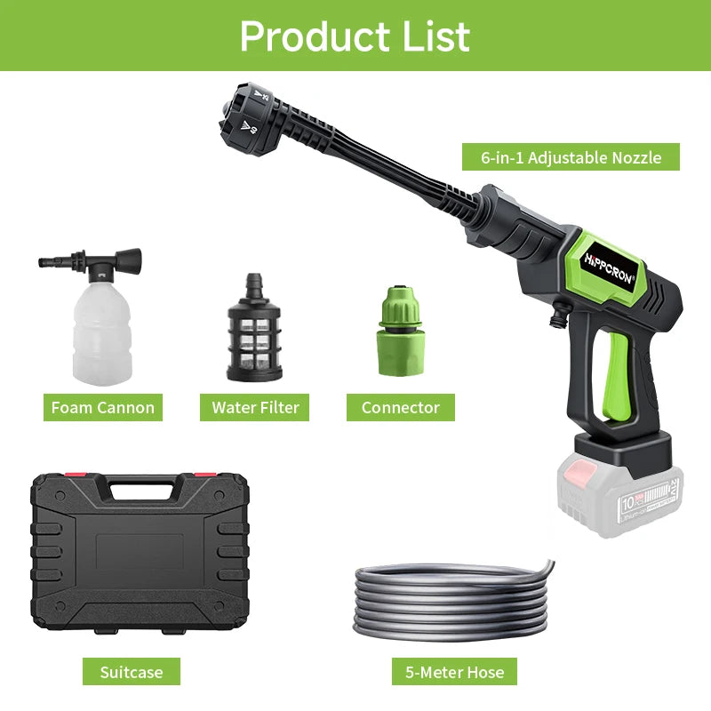 Pressure Washer 1450PSI Portable Power