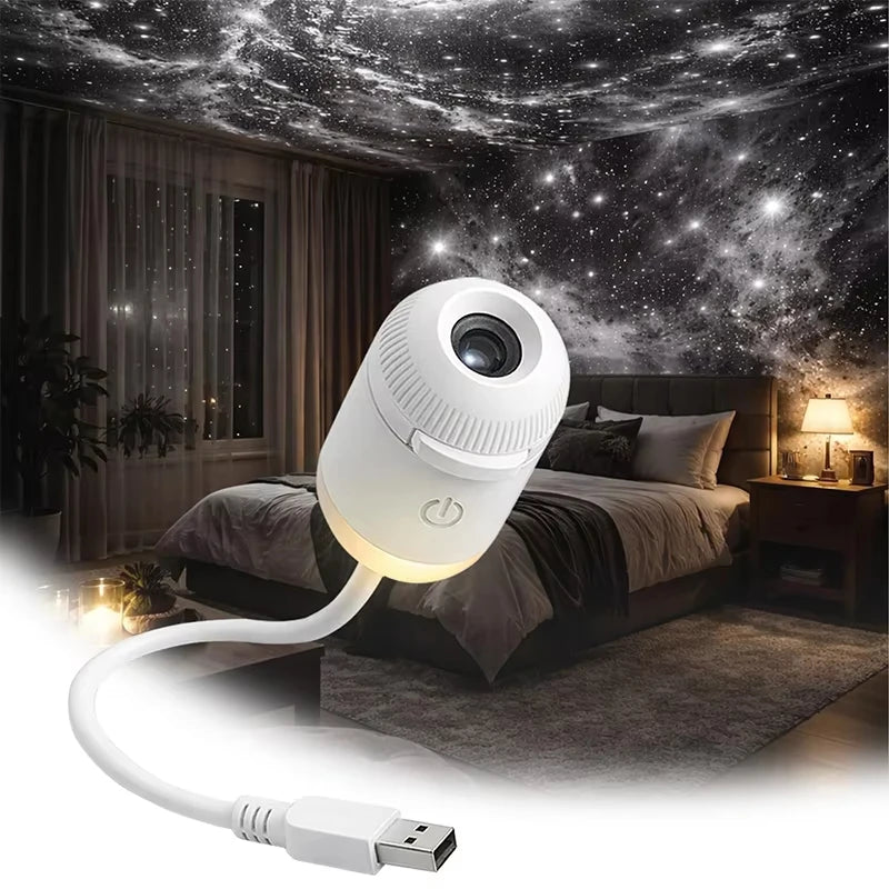Galaxy Star Projector Background Atmosphere Light Bedroom