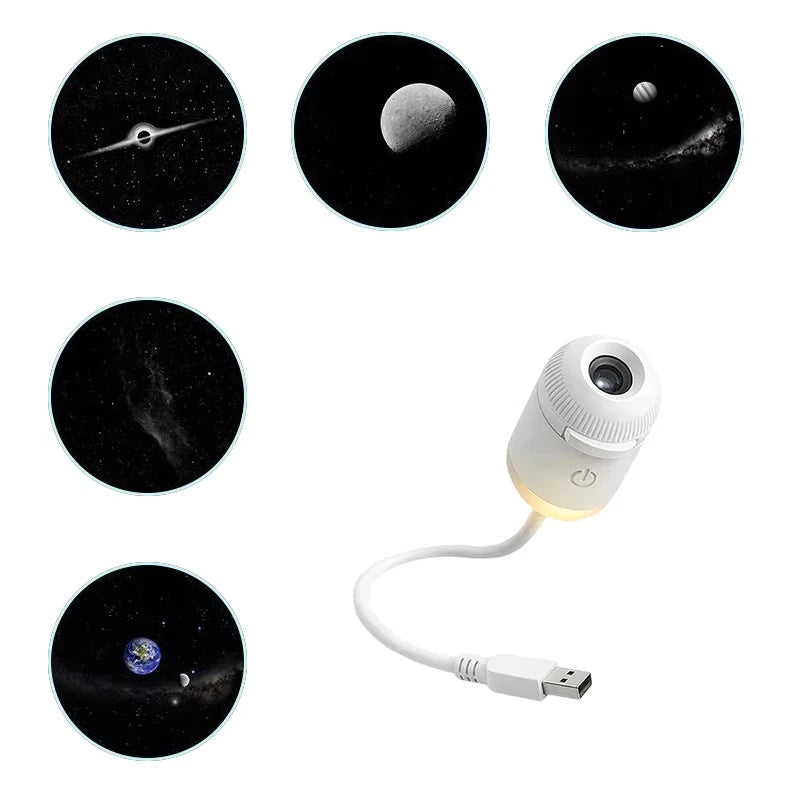 Galaxy Star Projector Background Atmosphere Light Bedroom