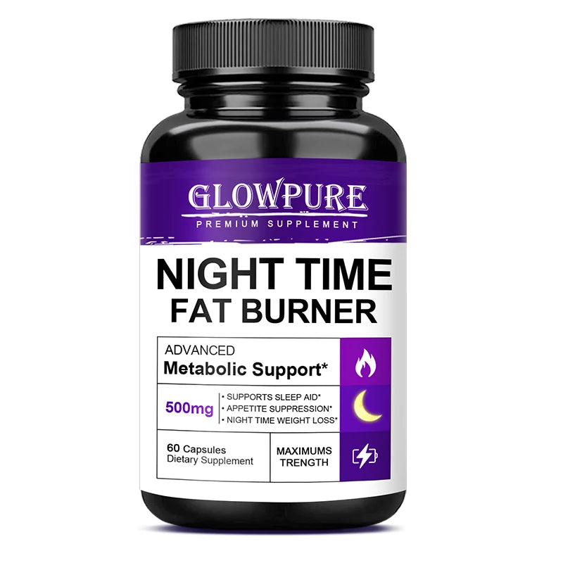 Night Time Fat Burner – Metabolism & Appetite Support Capsules