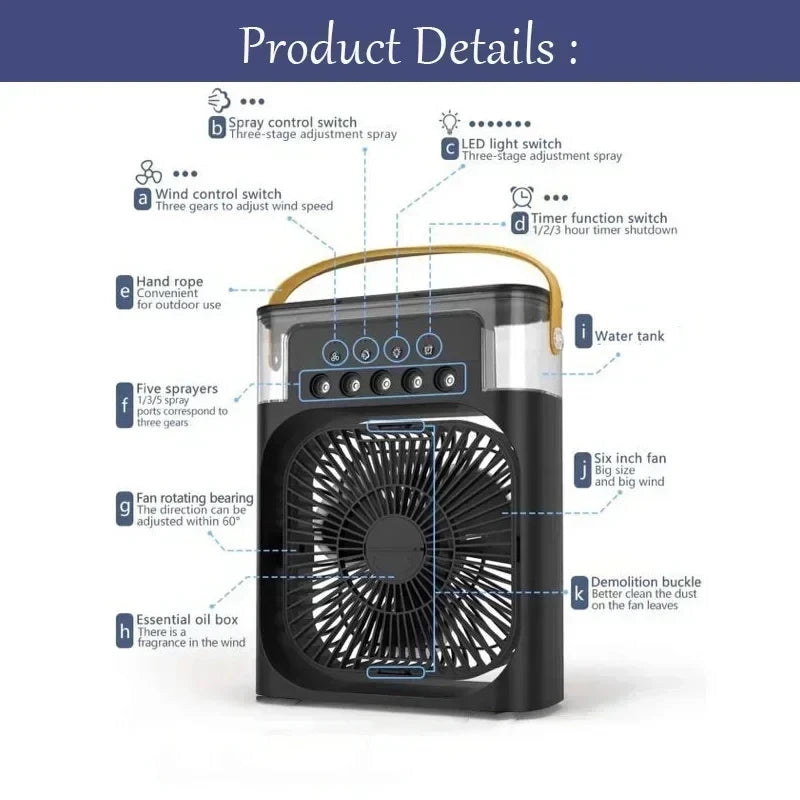 Fan AIr Conditioner Household Small Air Cooler