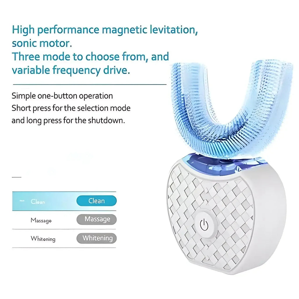 Sonic Electric Toothbrush – 360° Ultrasonic Cleaning
